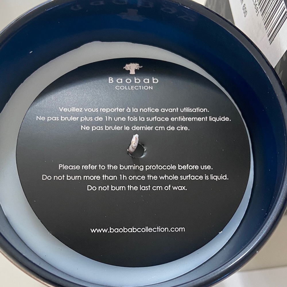 Baobab Collection Cyprium Candle in Black and Gold - Picture 8 of 12